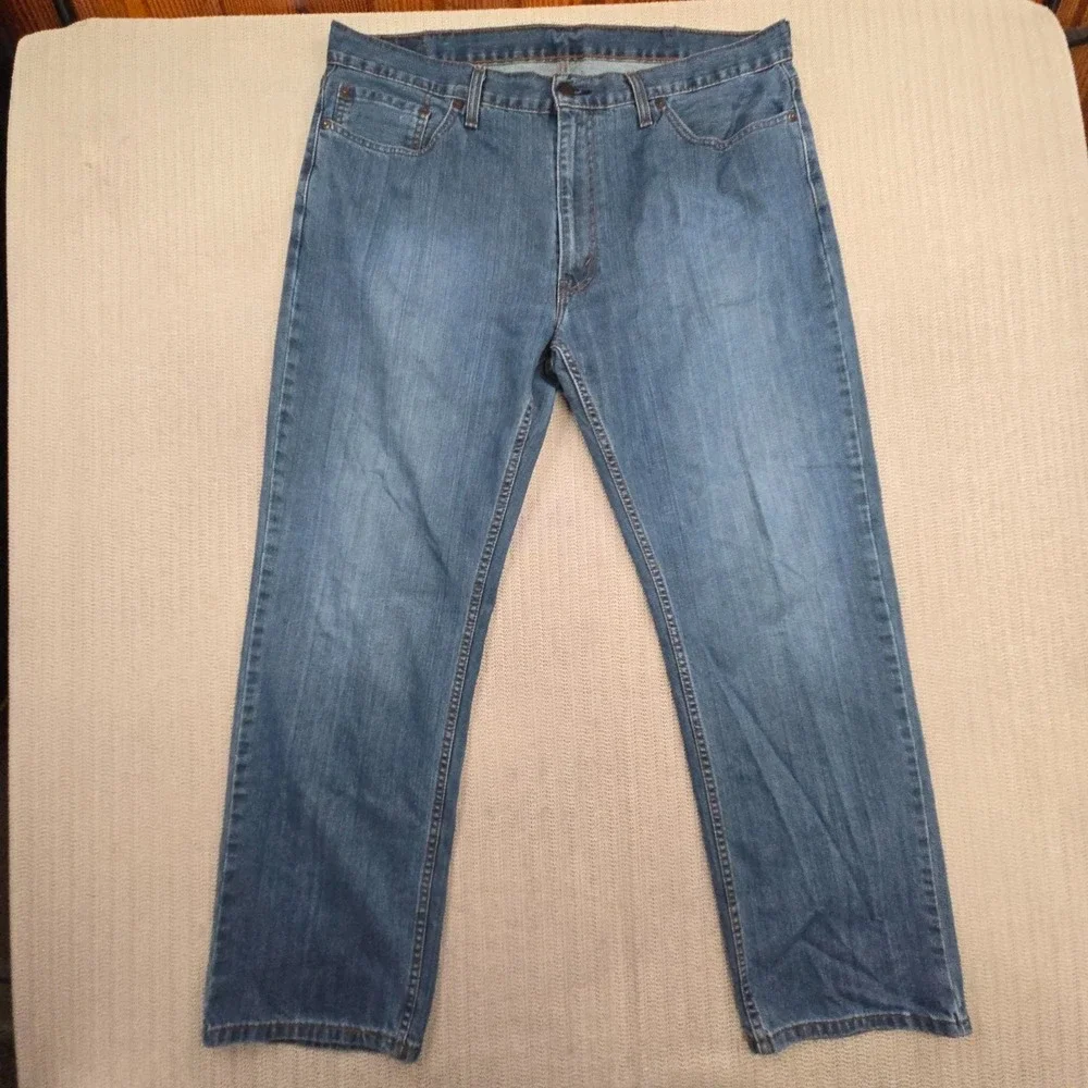 Levi's‎ 559 Jeans Mens 40X32 Blue Denim Relaxed Straight Leg Medium Wash
